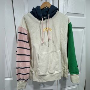 Champion color block reverse weave hoodie